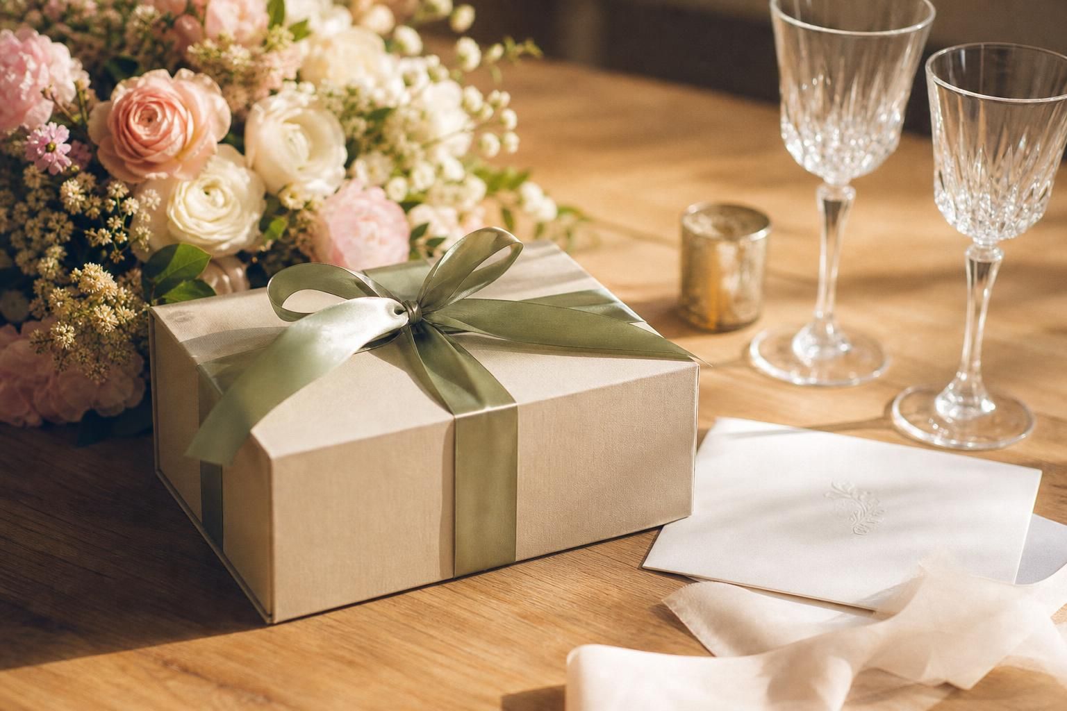 découvrez nos idées de cadeaux pour un mariage civil afin d'offrir aux mariés un présent original et adapté, sans risque de se tromper.